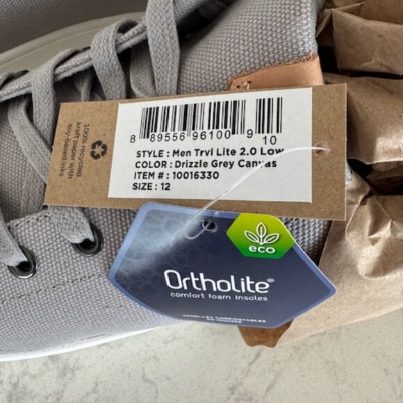 Toms Men's Travel Lite 2.0 Canvas Sneaker - Picture 4 of 5